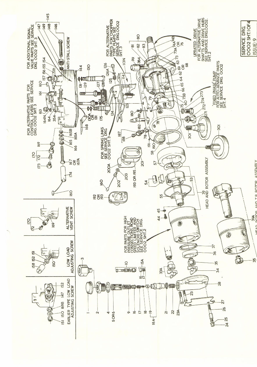Cav DPA Fuel Pumps Parts manual ISO Test plans preview img 4