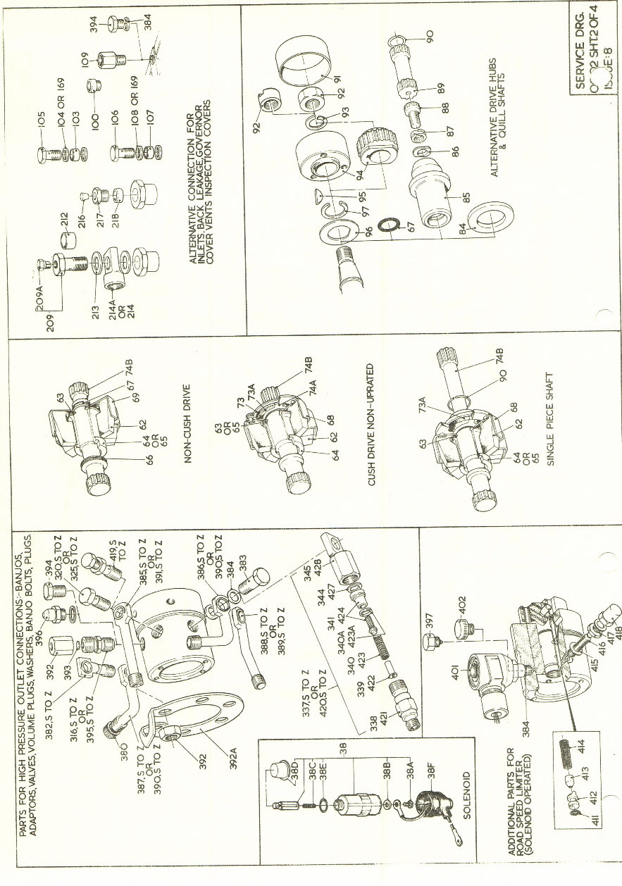 Cav DPA Fuel Pumps Parts manual ISO Test plans preview img 5