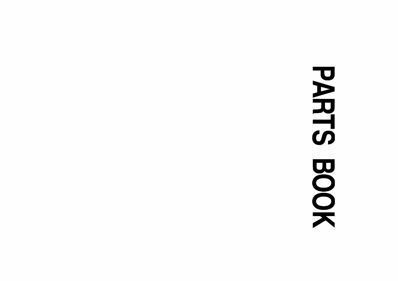 Komatsu PC160LC-7B Hydraulic Excavator Parts Book preview img 1