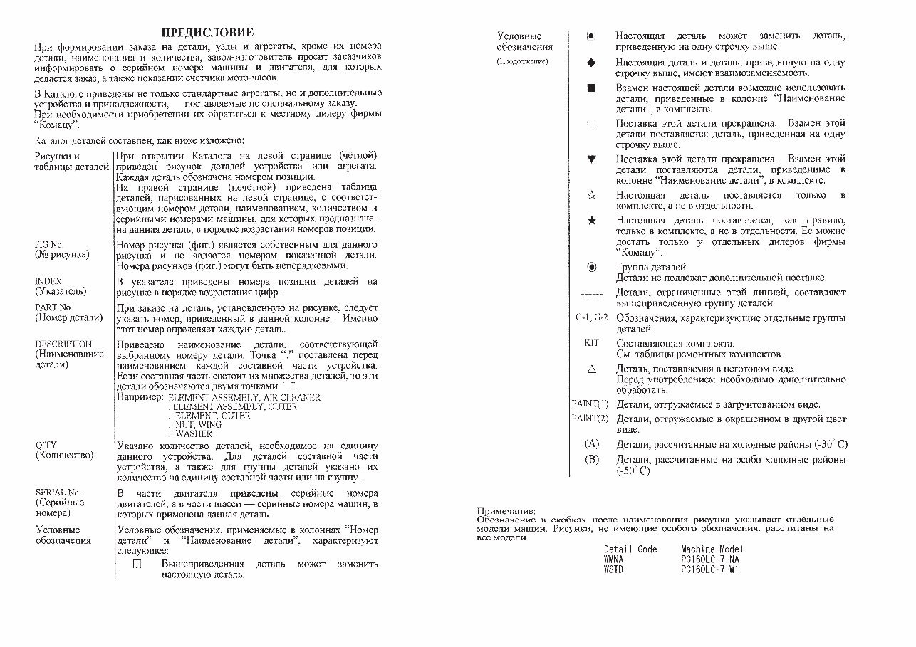 Komatsu PC160LC-7B Hydraulic Excavator Parts Book preview img 8