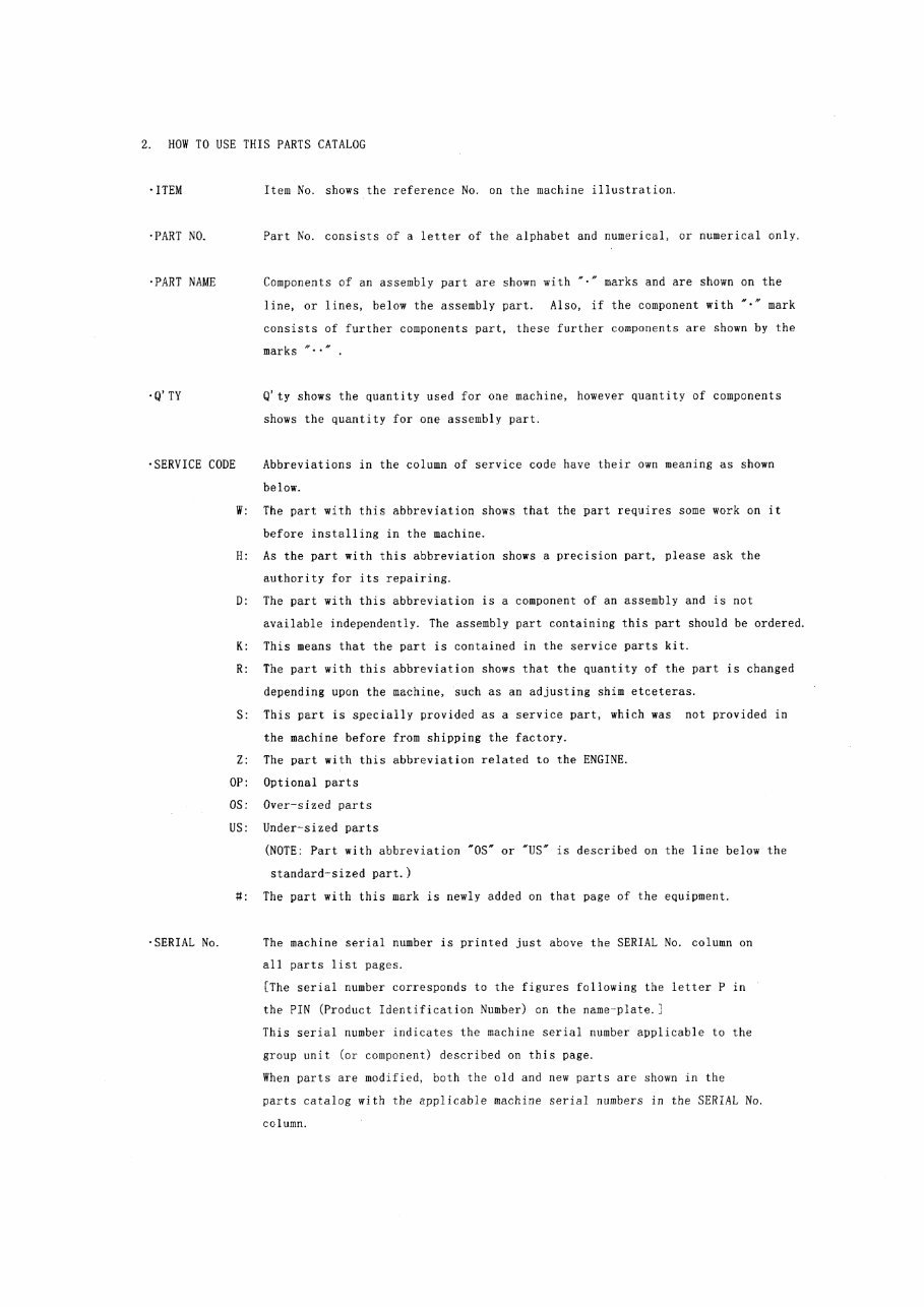 HITACHI EX135UR Excavator Parts Catalog Manual preview img 8