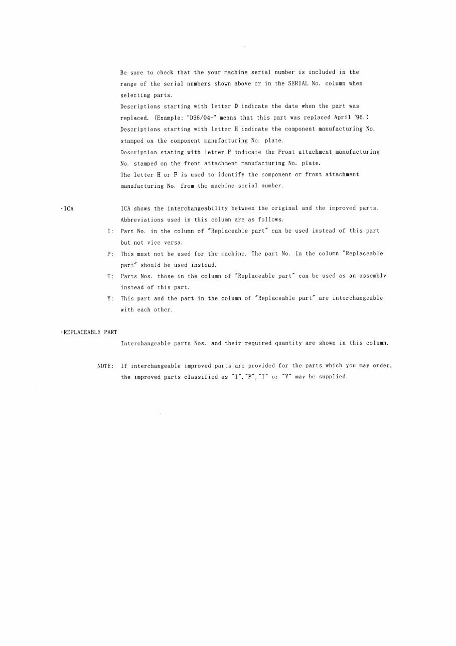 HITACHI EX135UR Excavator Parts Catalog Manual preview img 9