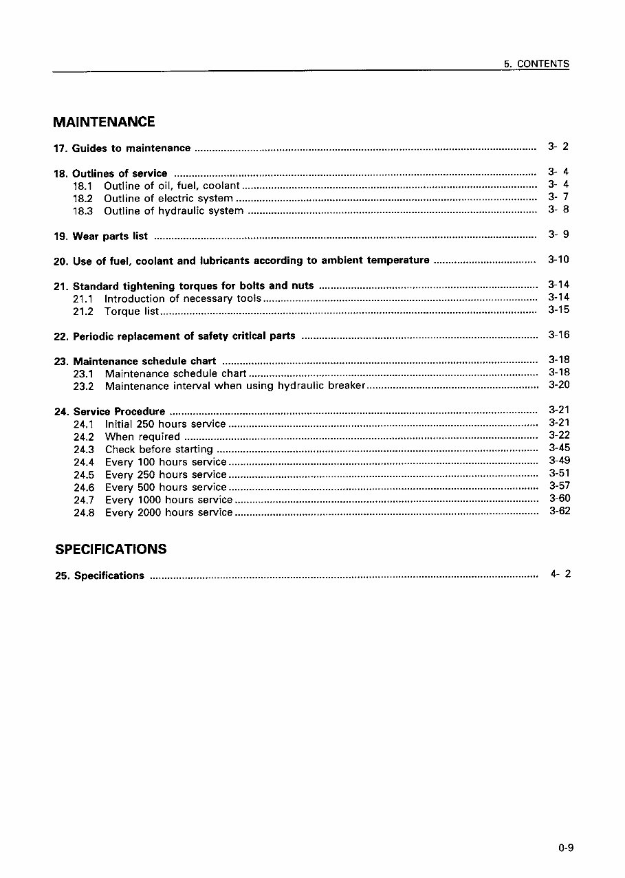 KOMATSU PC40-7 Excavator Operation & Maintenance Manual preview img 10