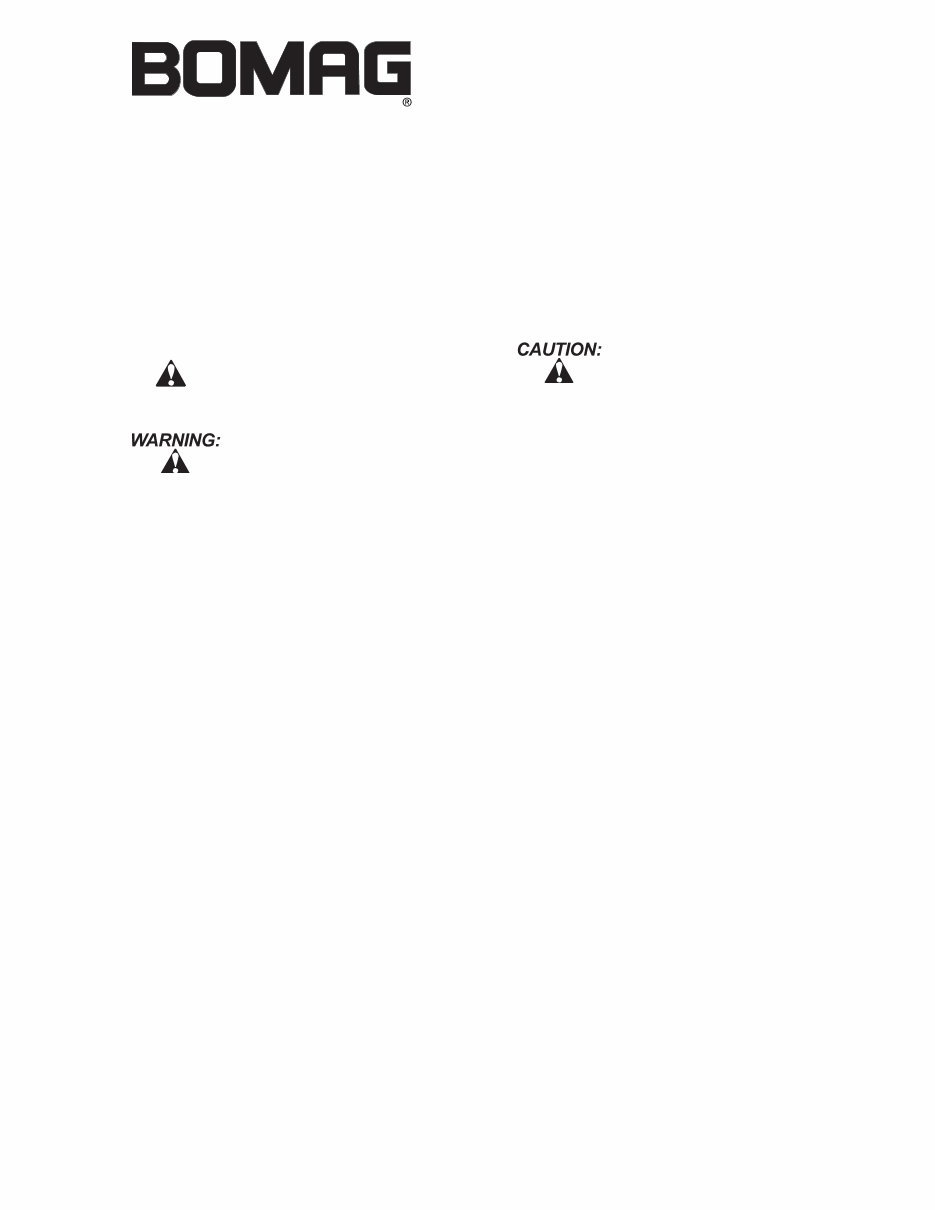 Bomag MPH 362 / 364-2 Recycler and Stabilizer Workshop Service Repair Manual preview img 4