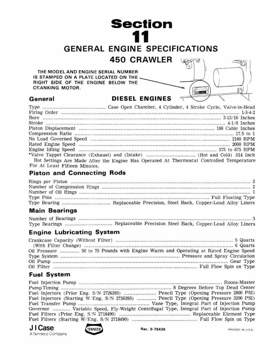 CASE 450 Crawler Loader Tractor Service Repair Manual preview img 4