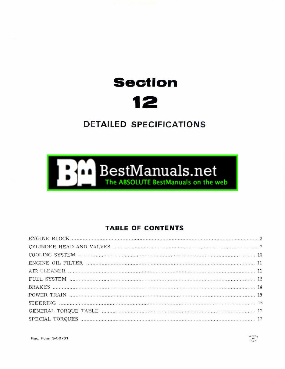 CASE 450 Crawler Loader Tractor Service Repair Manual preview img 5
