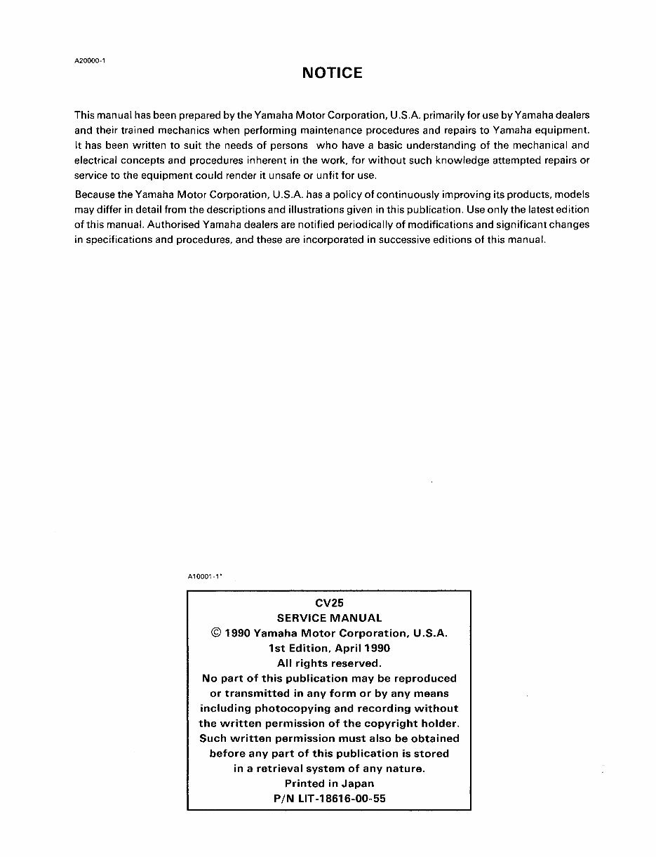 1996 Yamaha Outboard Service Repair Manual 96 preview img 2