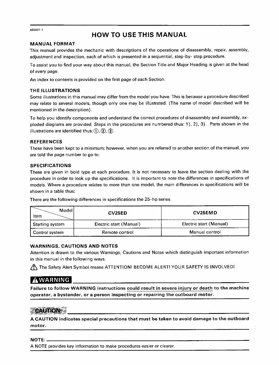 1996 Yamaha Outboard Service Repair Manual 96 preview img 3