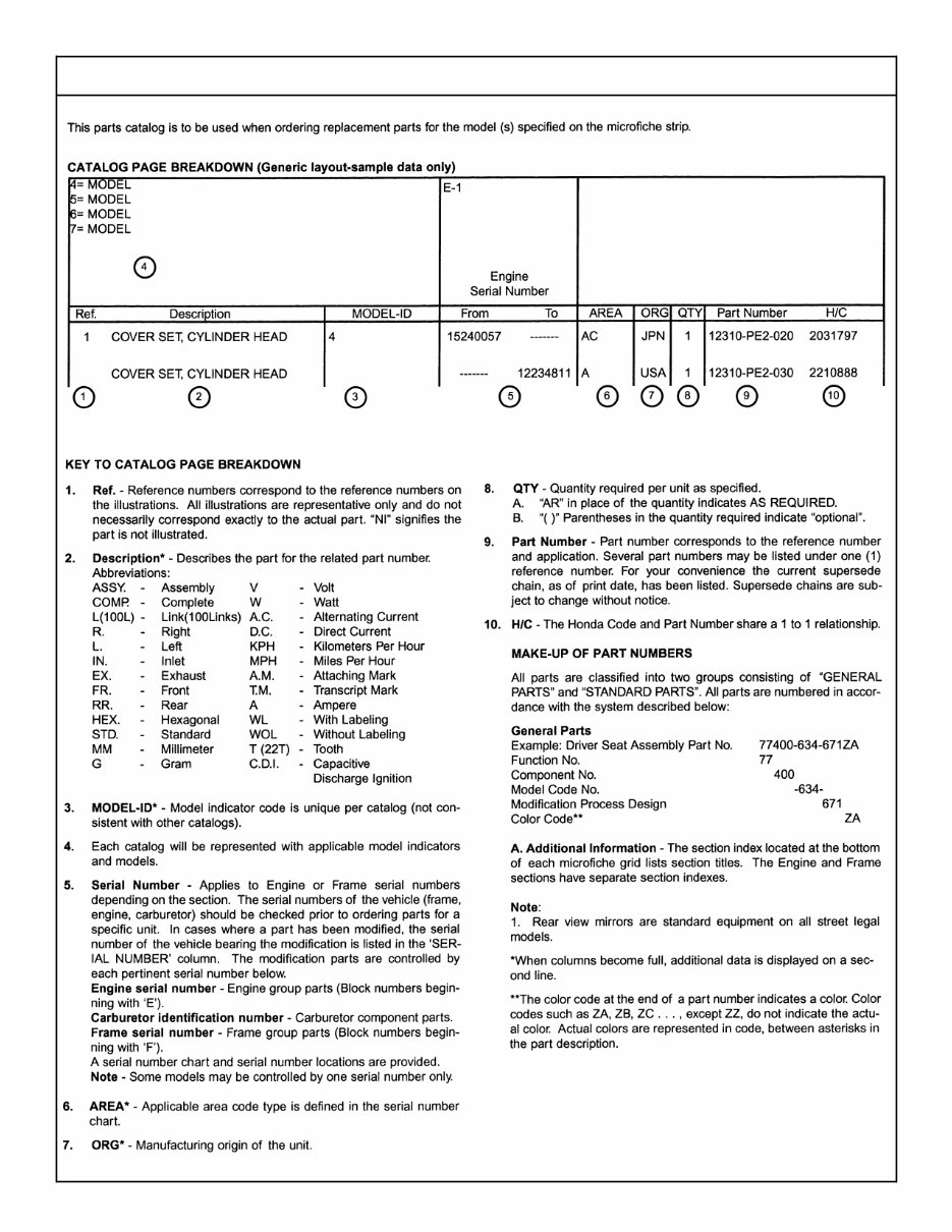 HONDA GOLDWING GL1800 parts catalog english access preview img 4