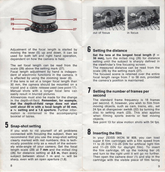 ZEISS IKON M 808 MOVIFLEX SUPER 8 CAMERA preview img 4