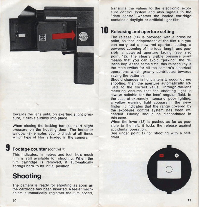 ZEISS IKON M 808 MOVIFLEX SUPER 8 CAMERA preview img 5