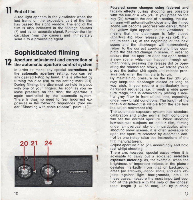 ZEISS IKON M 808 MOVIFLEX SUPER 8 CAMERA preview img 6