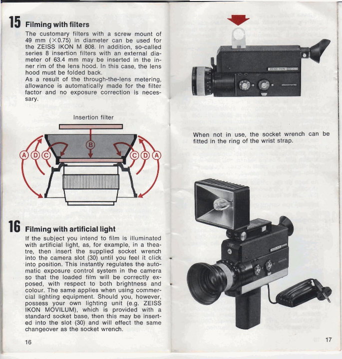 ZEISS IKON M 808 MOVIFLEX SUPER 8 CAMERA preview img 8