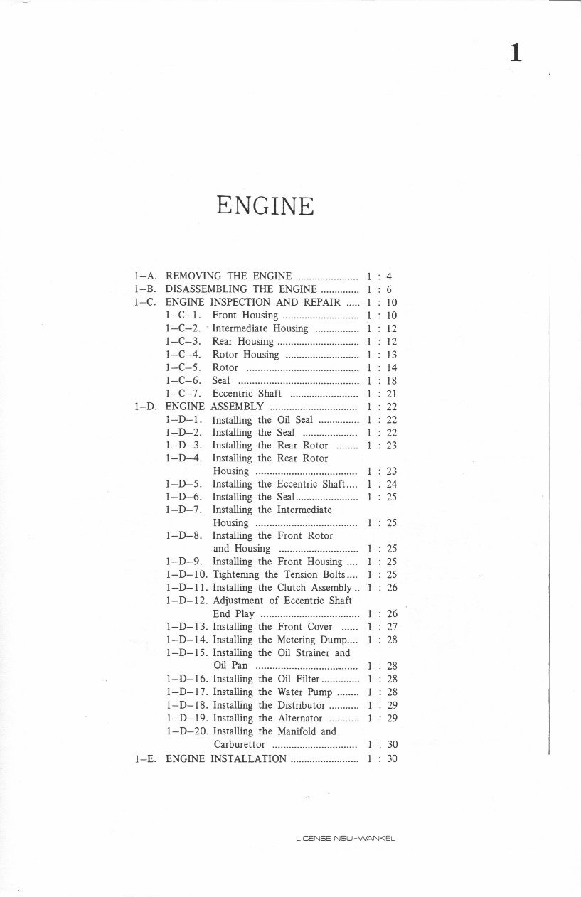 1970-1977 Mazda Capella Rx2 Service & Repair Manual preview img 4