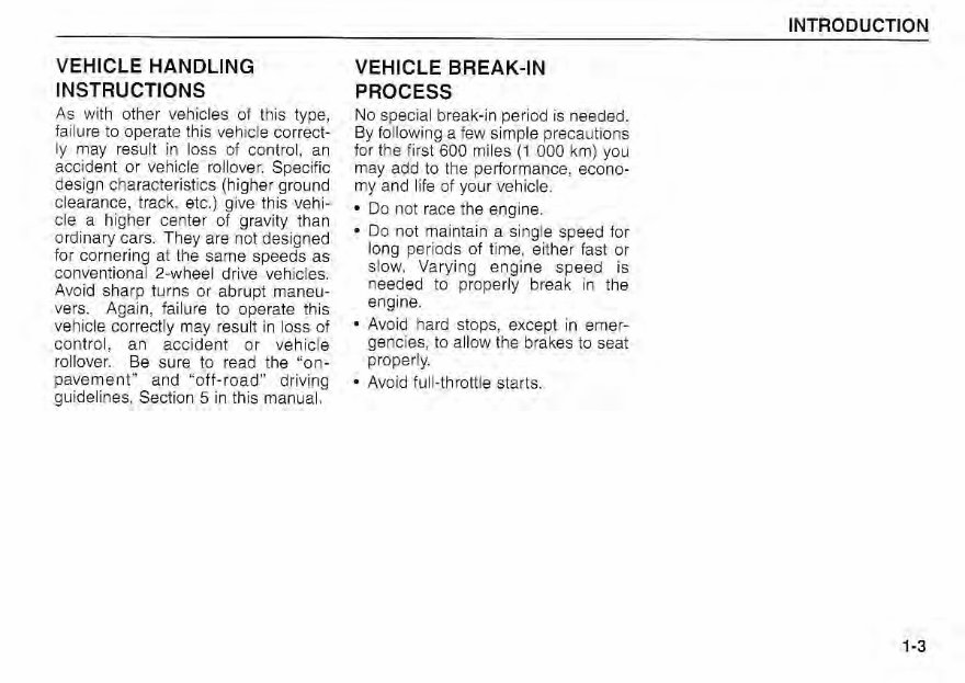 2003 Kia Sorento Owners Manual preview img 7