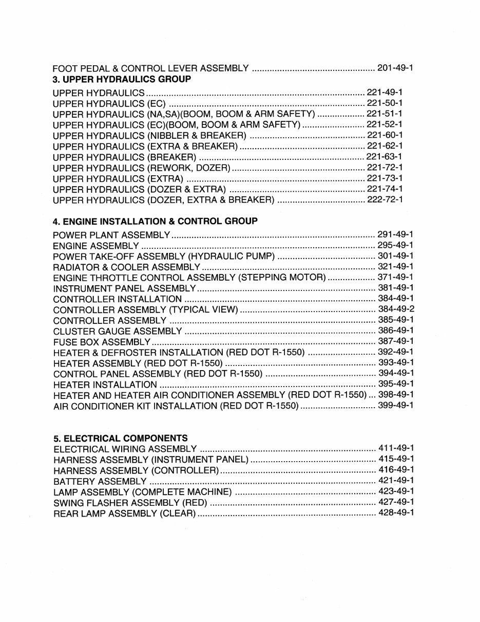 Kobelco SK130LC MARK IV Hydraulic Exavator Illustrated Parts List Manual - After Serial Number YPU2001; With CUMMINS Diesel Engi preview img 10