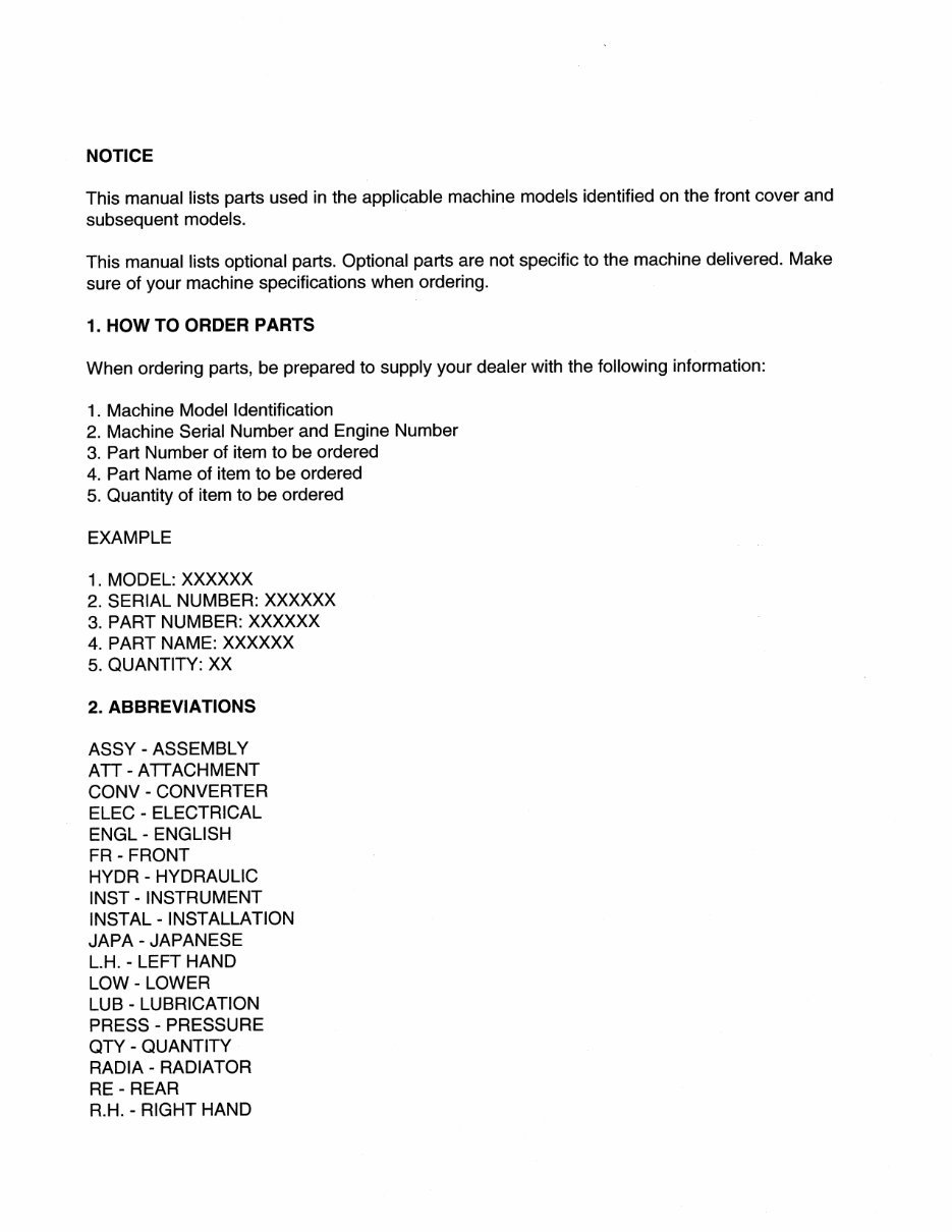 Kobelco SK130LC MARK IV Hydraulic Exavator Illustrated Parts List Manual - After Serial Number YPU2001; With CUMMINS Diesel Engi preview img 6