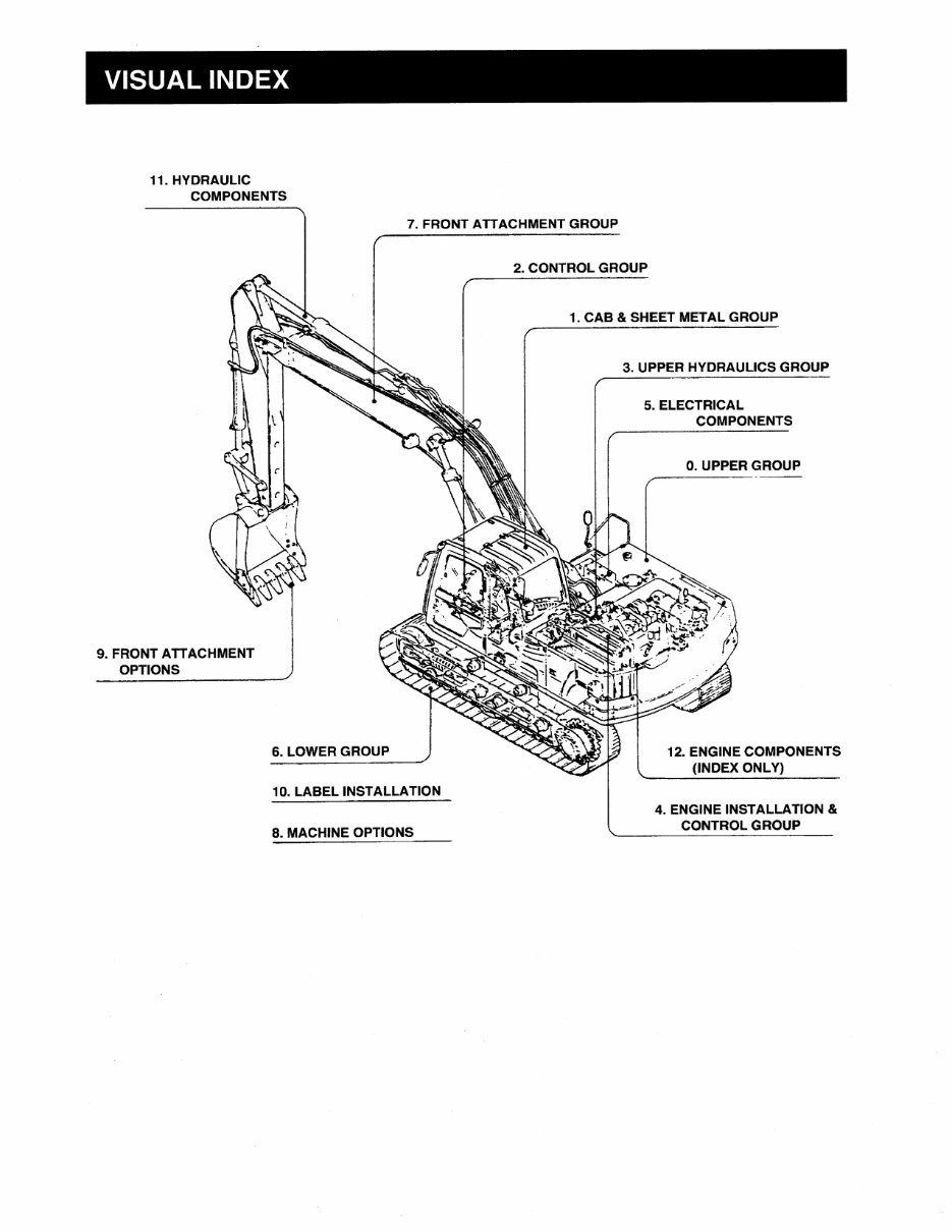 Kobelco SK130LC MARK IV Hydraulic Exavator Illustrated Parts List Manual - After Serial Number YPU2001; With CUMMINS Diesel Engi preview img 8