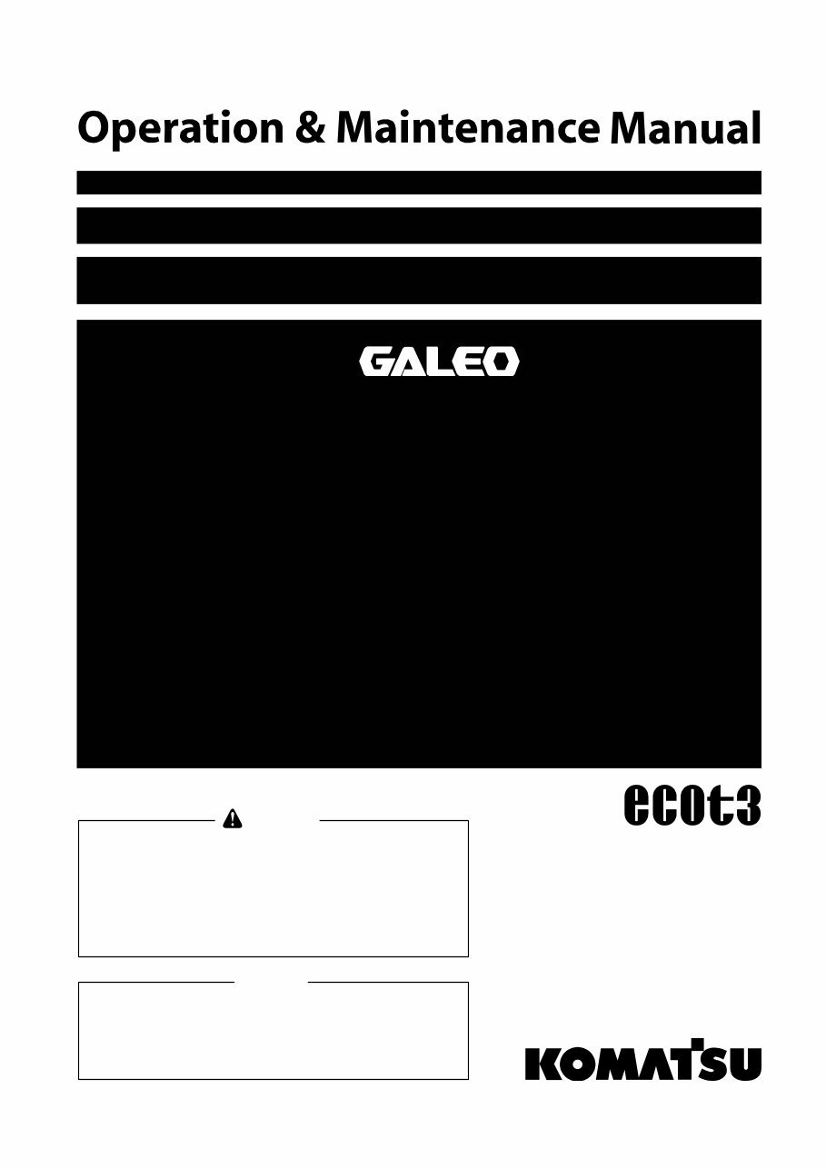 Komatsu PC200-8 shop manual,parts and operation manuals. preview img 1