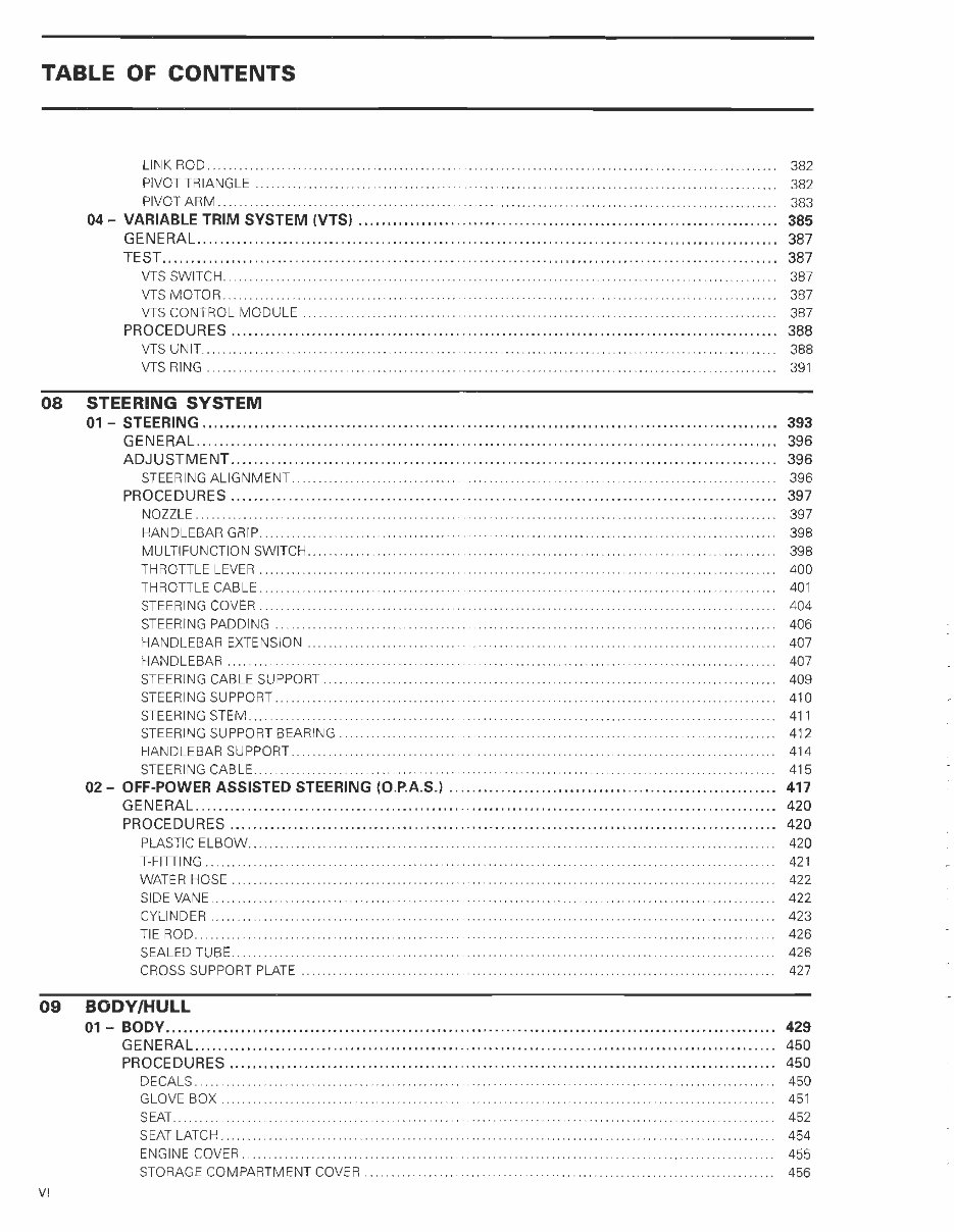 2008-2009 Sea-Doo RXP 215 OEM Service & Repair Manual preview img 7