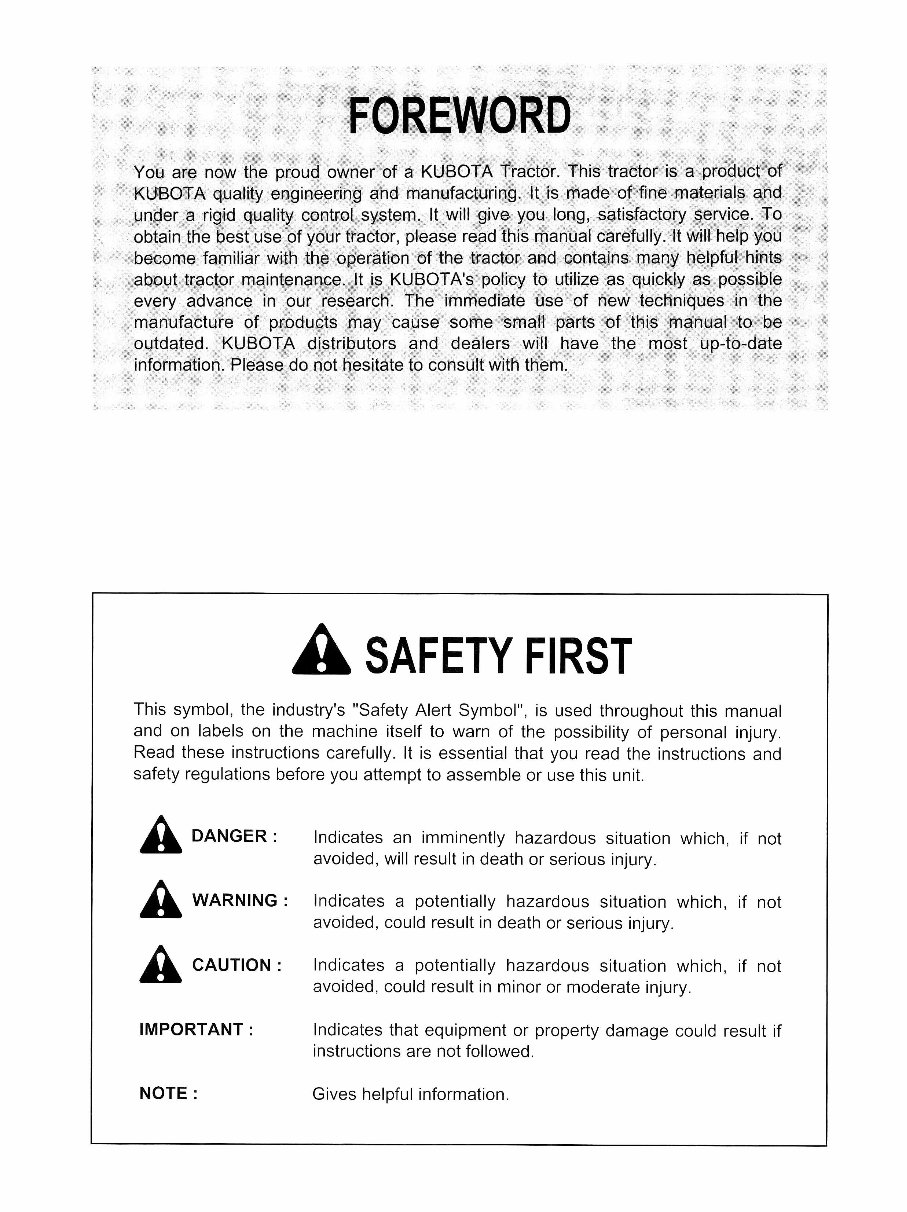 2014 Kubota B2301 And B2601 Operators Manual preview img 4