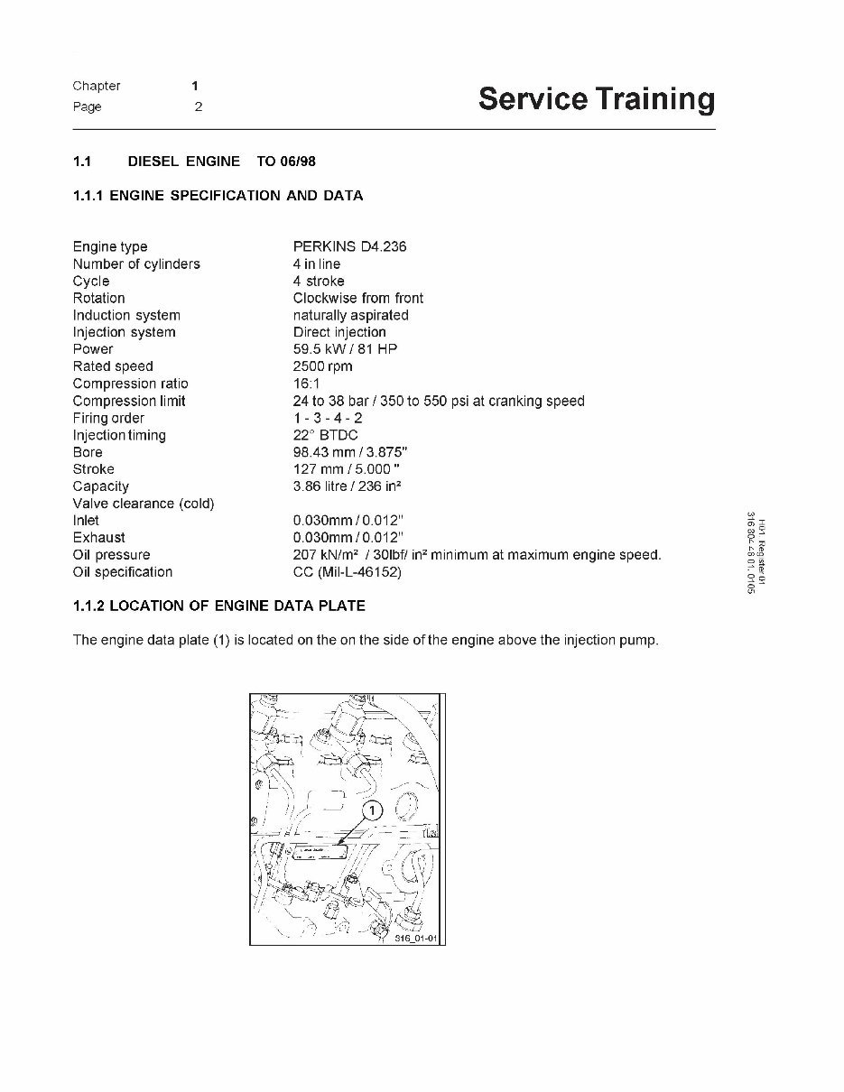 Linde IC Engined Truck 316 Series: S30, S40, S50, S60 Service Training Manual preview img 3