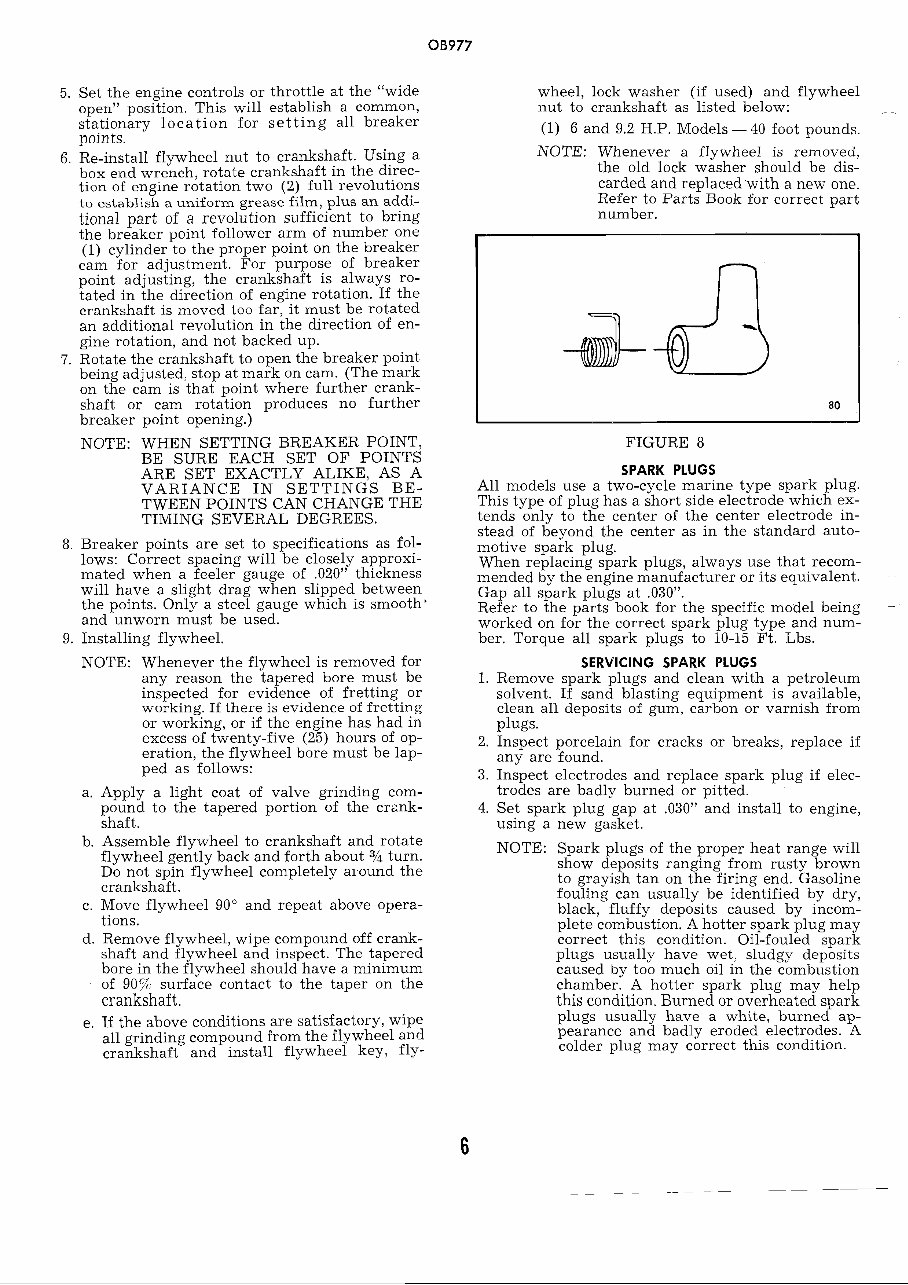 1967 Sea King Outboard Motors Factory Service & Work Shop Manual preview img 6
