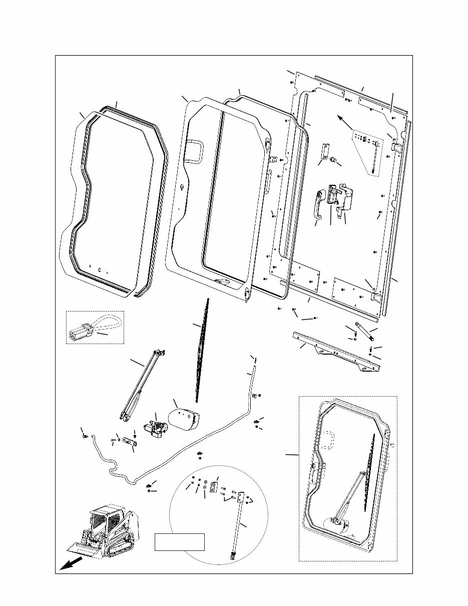 Gehl RT210 RT 210 Compact Track Loader Illustrated Master Parts List Manual Machine Serial Number 9210 preview img 10
