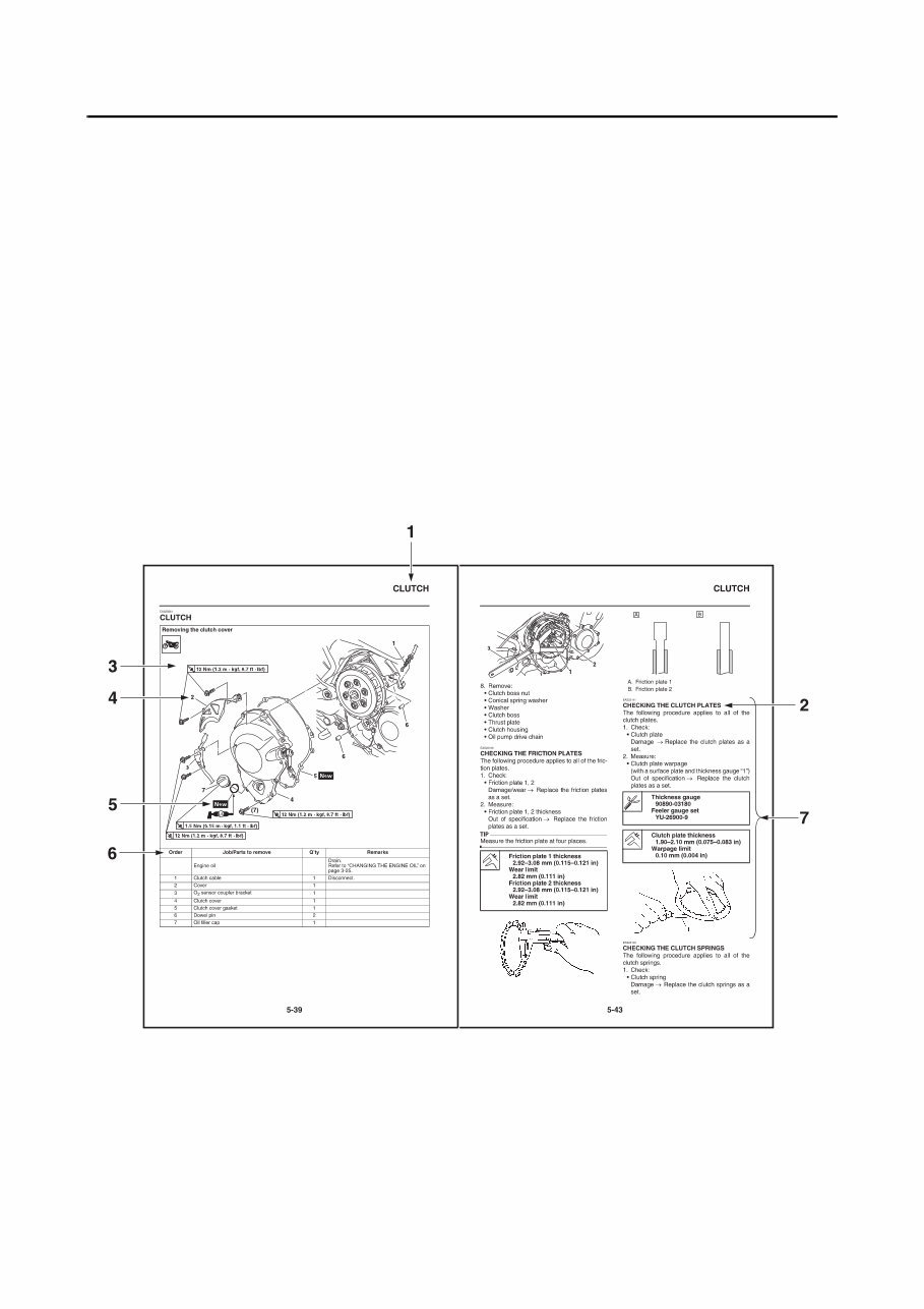 2013-2015 Yamaha MT07 MT-07 Motorcycle Service & Repair Manual preview img 4