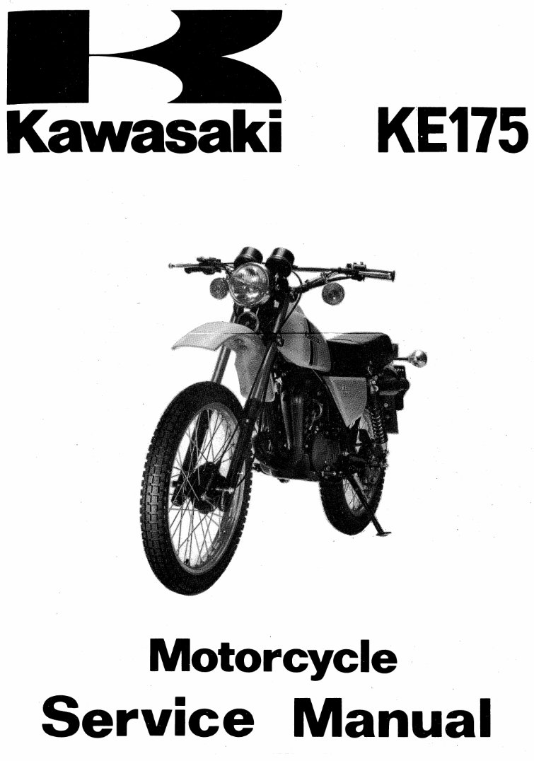 Kawasaki KE175 1979-1983 Workshop Service Repair Manual preview img 4