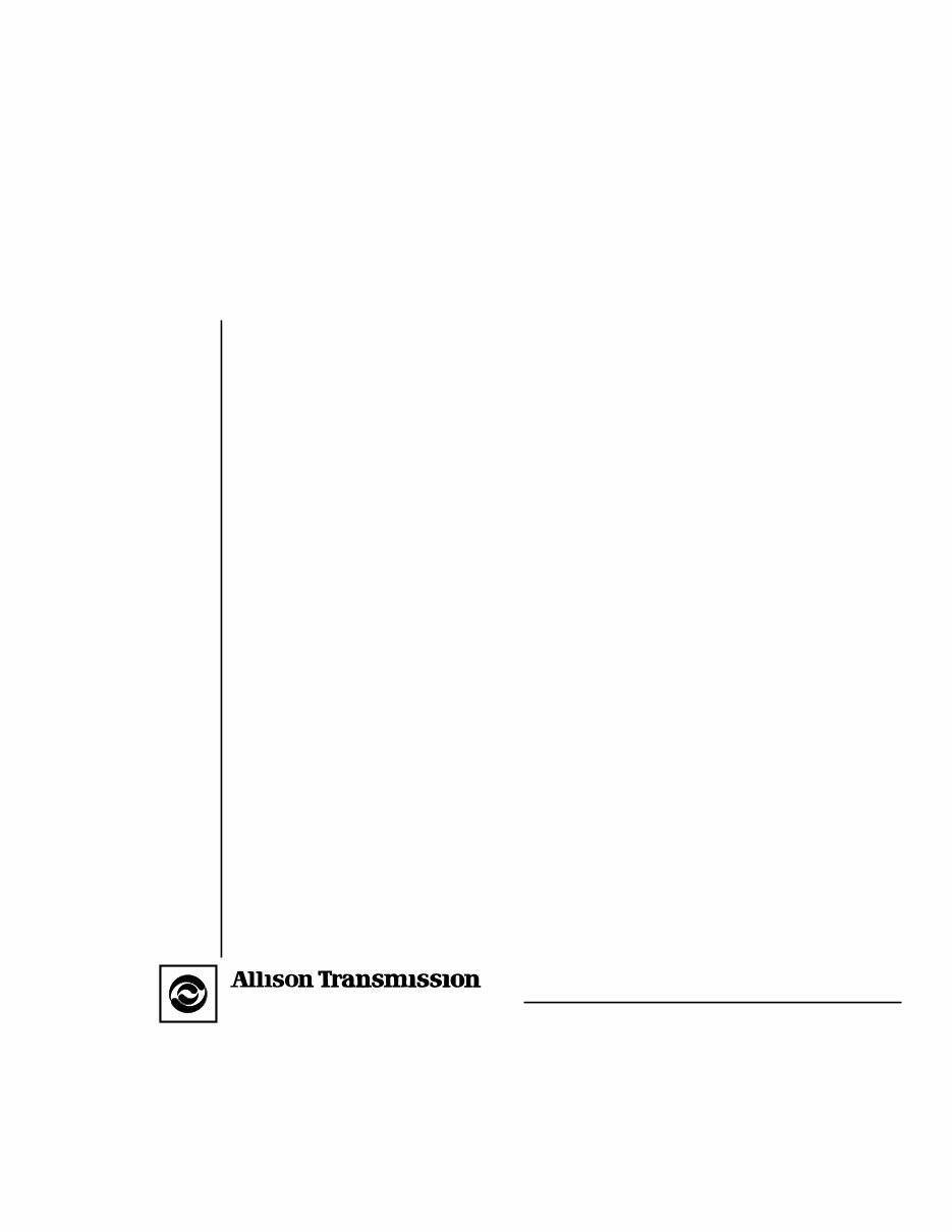 ALLISON Transmission 6000 Series Full Service Repair Manual preview img 2