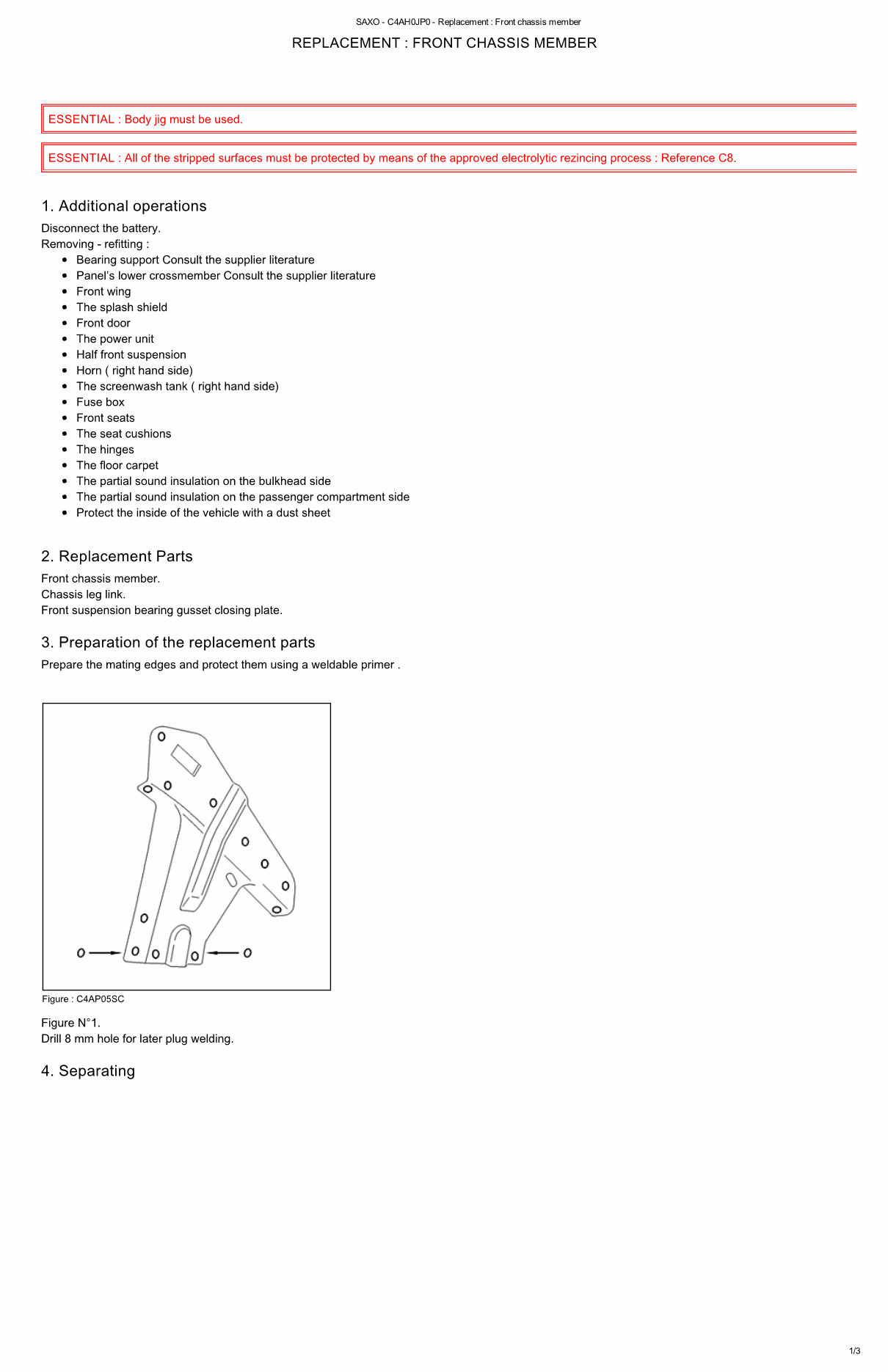 1996-2004 Citroen Saxo Service & Repair Manual preview img 10
