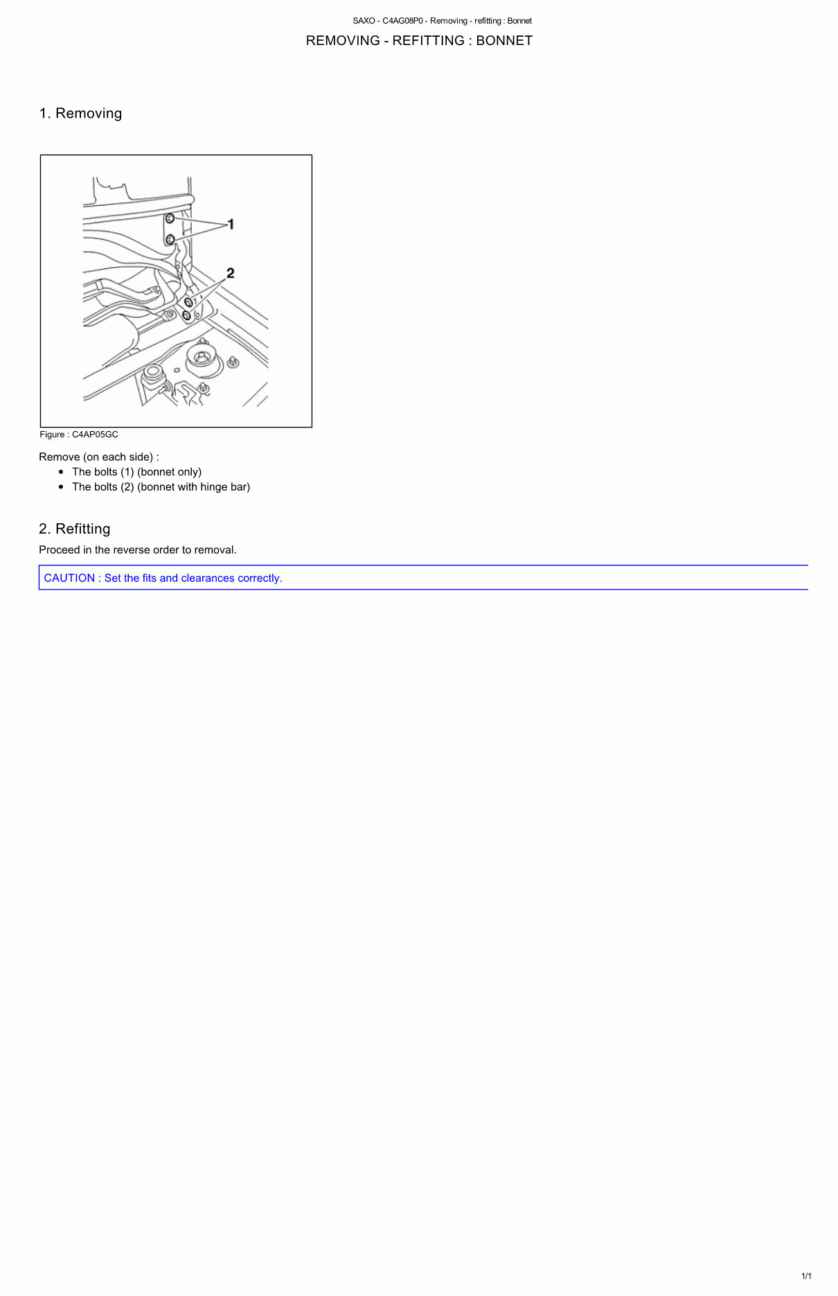 1996-2004 Citroen Saxo Service & Repair Manual preview img 3