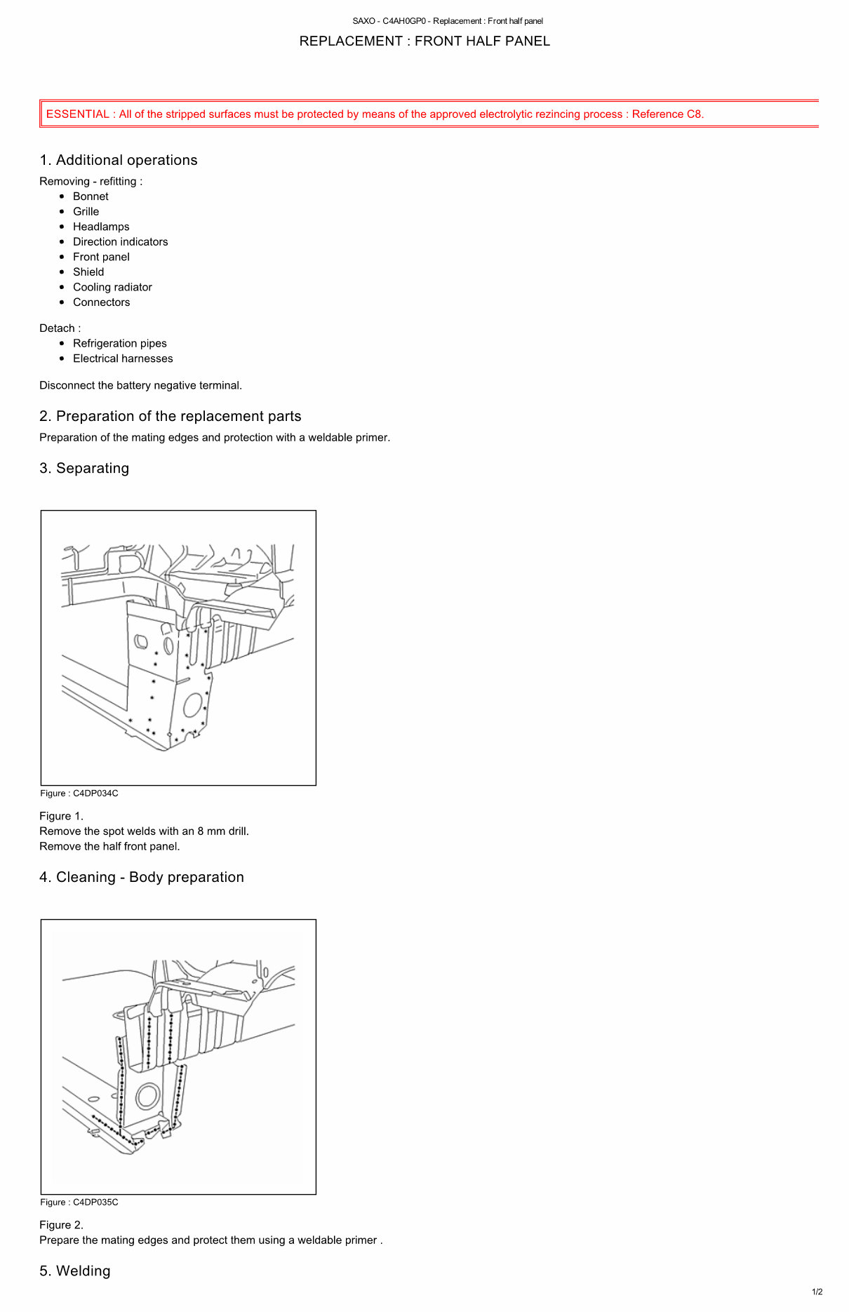 1996-2004 Citroen Saxo Service & Repair Manual preview img 6