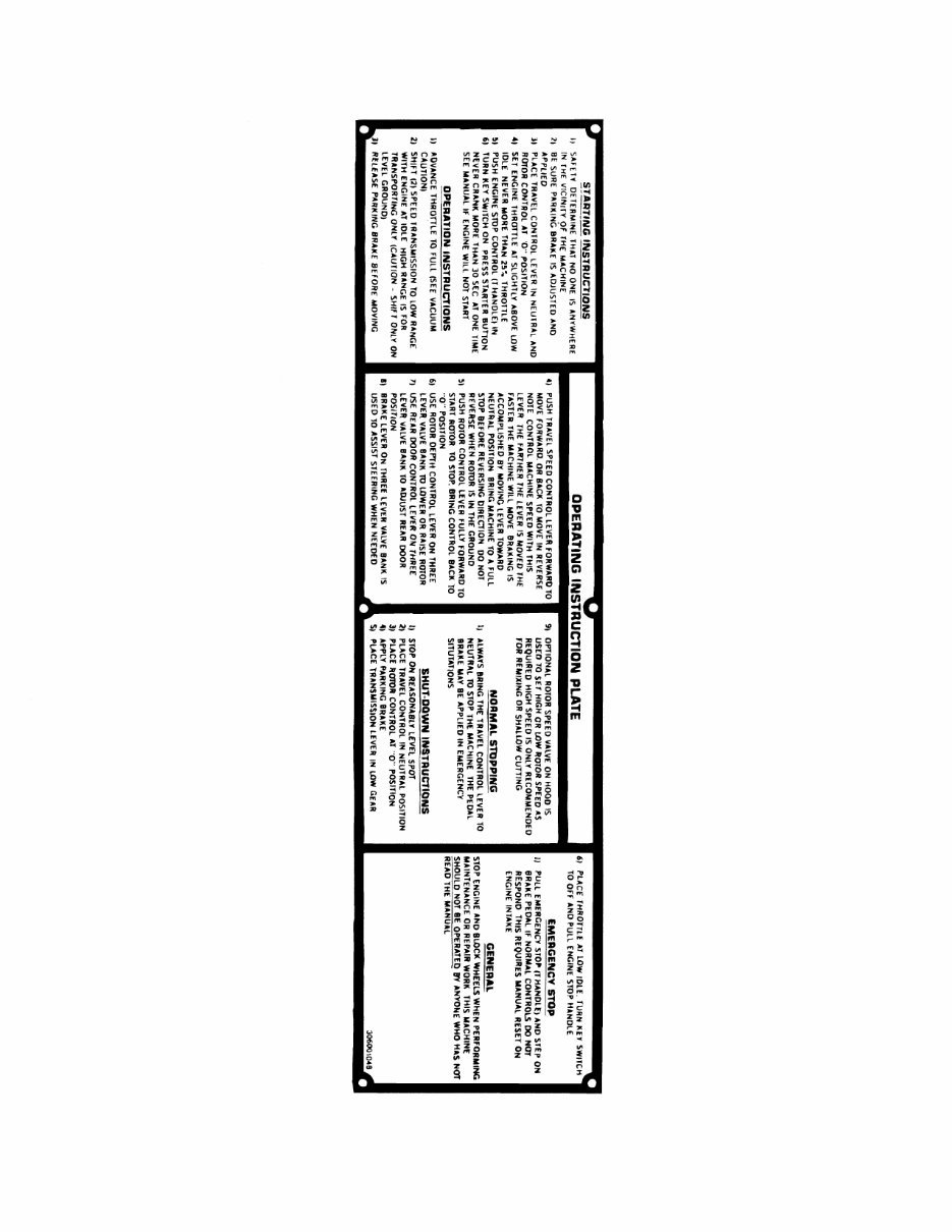 Bomag MPH 100 Soil Stabilizer Asphalt Recycler Operating & Maintenance Manual preview img 8
