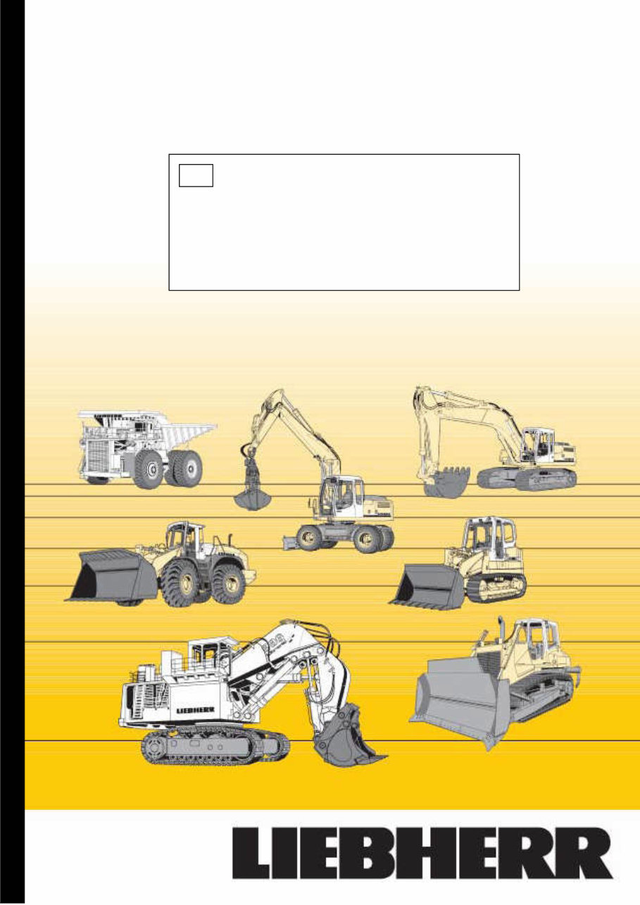 Liebherr L551 - 274 Wheel loader Service Repair Workshop Manual preview img 1
