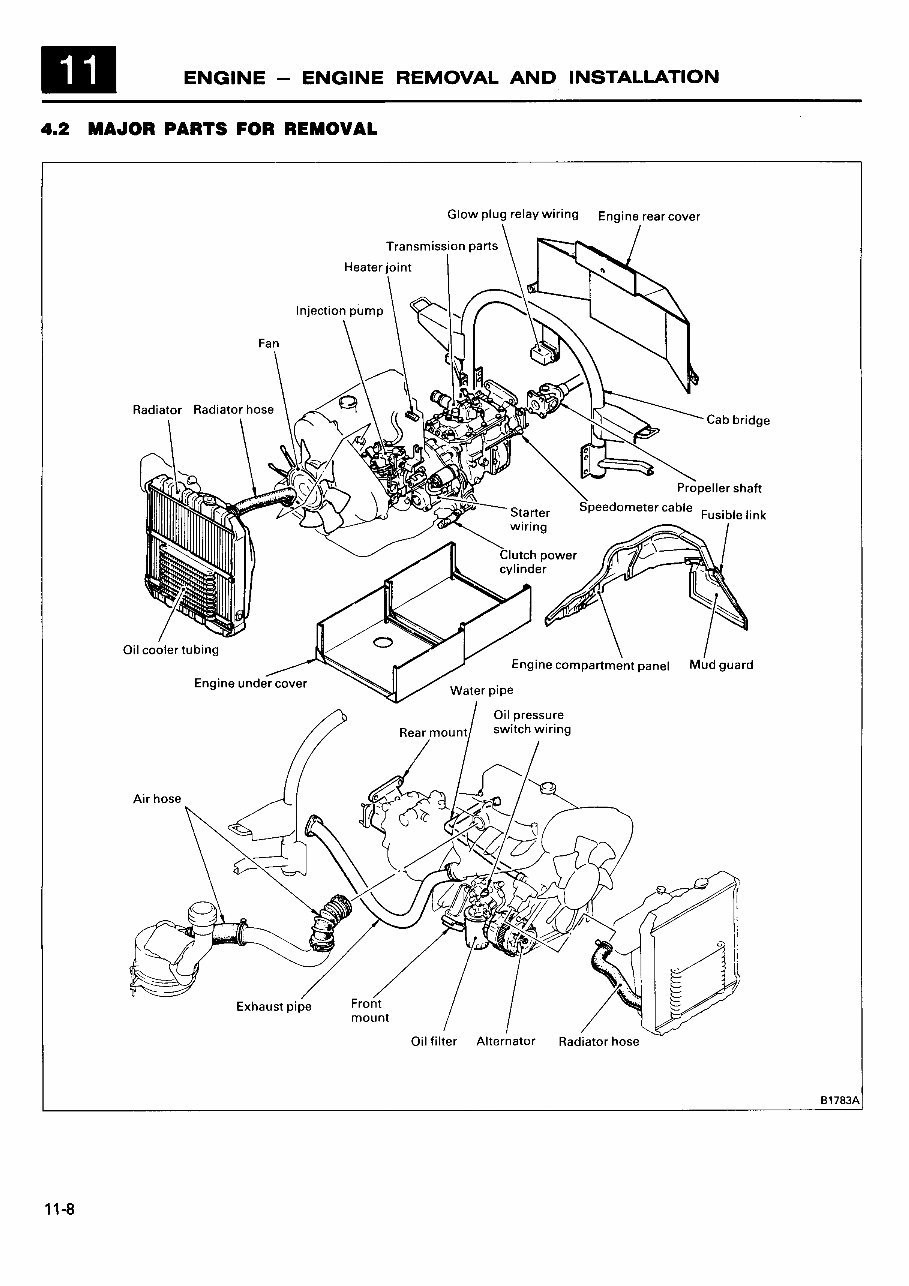 Mitsubishi 4D55 Engine Workshop Service Repair Manual preview img 8