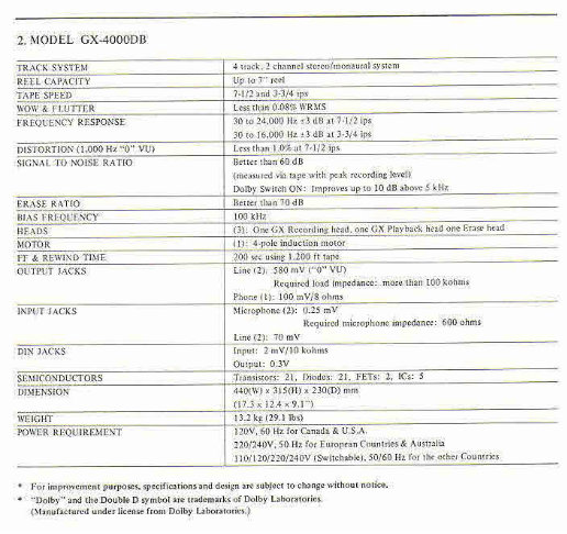 akai gx-4000d-sm Service Manual !!! preview img 4