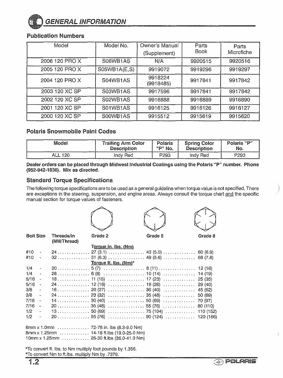 2000-2005 Polaris 120 Pro X XC SP Snowmobile Repair preview img 6