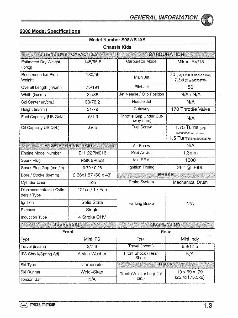 2000-2005 Polaris 120 Pro X XC SP Snowmobile Repair preview img 7