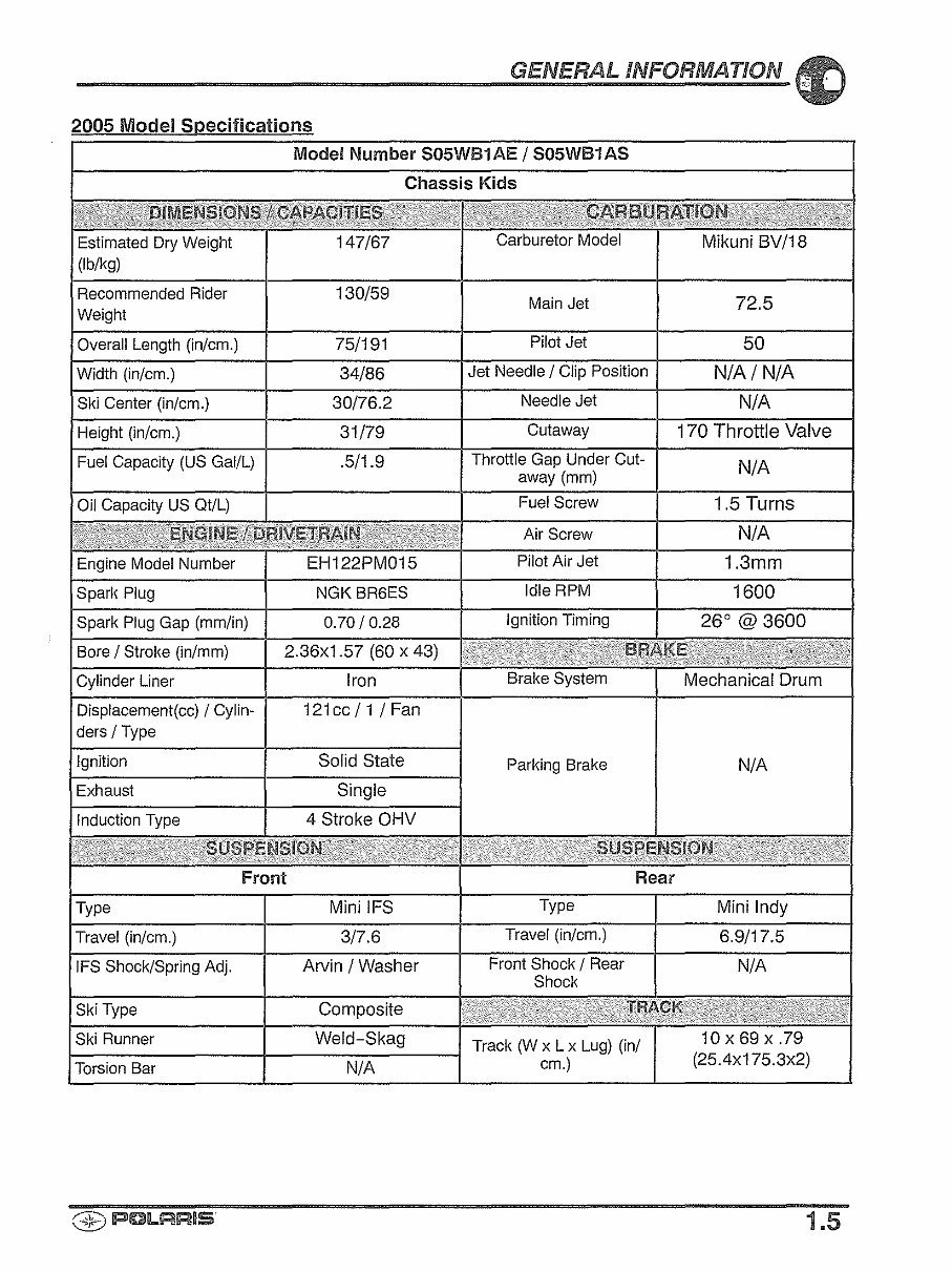 2000-2005 Polaris 120 Pro X XC SP Snowmobile Repair preview img 9