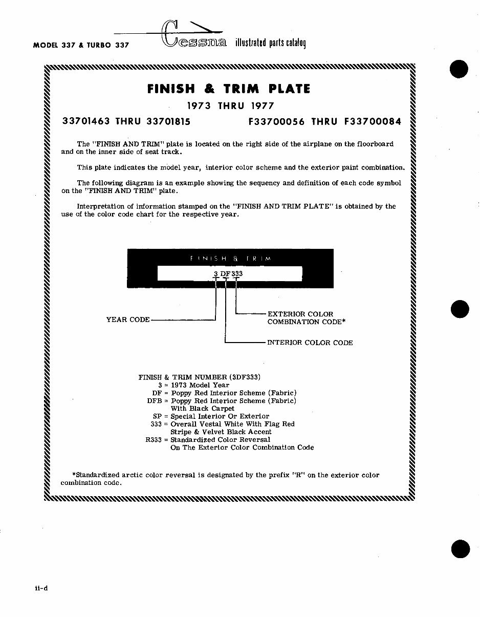 1973-1980 Cessna Model 337 & Turbo Serie Parts Catalog preview img 9