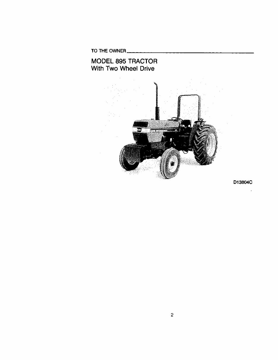 CASE IH 895 895 With CARRARO MFD AXEL Tractor Operators Manual preview img 4