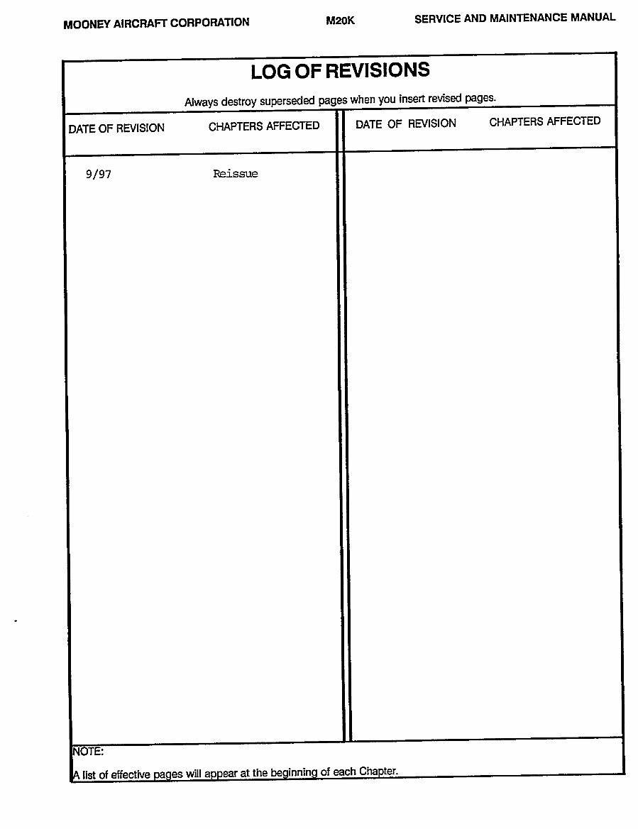 Mooney M20K 231 252 service maintenance manual preview img 2