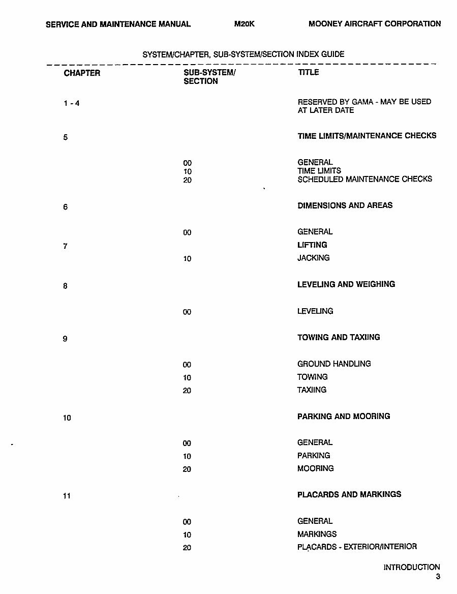 Mooney M20K 231 252 service maintenance manual preview img 5