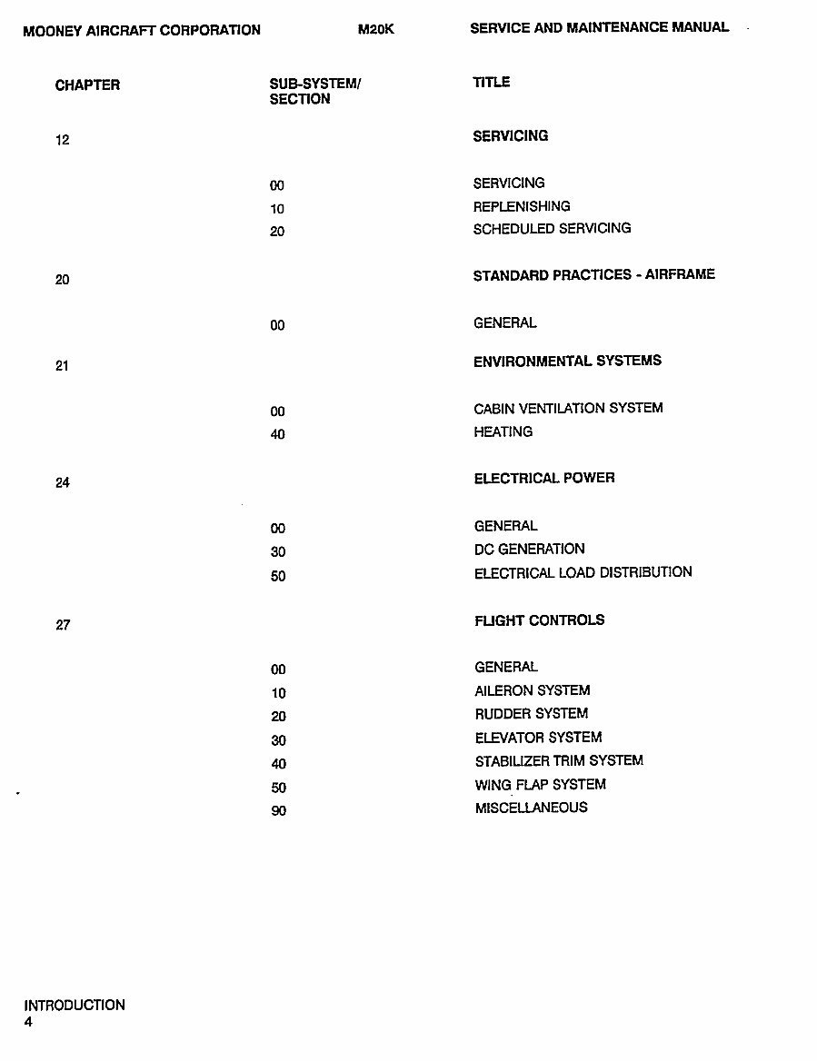 Mooney M20K 231 252 service maintenance manual preview img 6