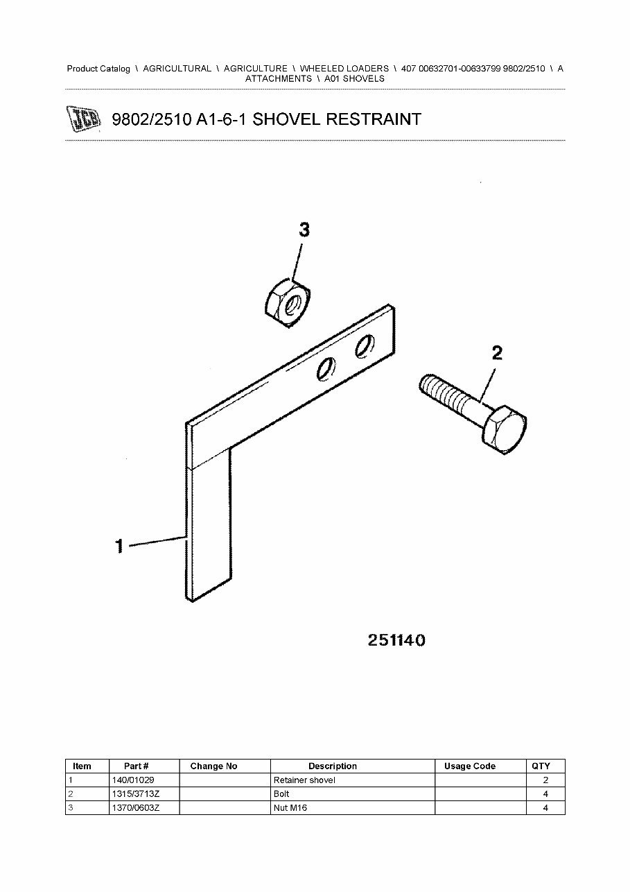 JCB 407 Wheel Loader Parts Catalog preview img 10