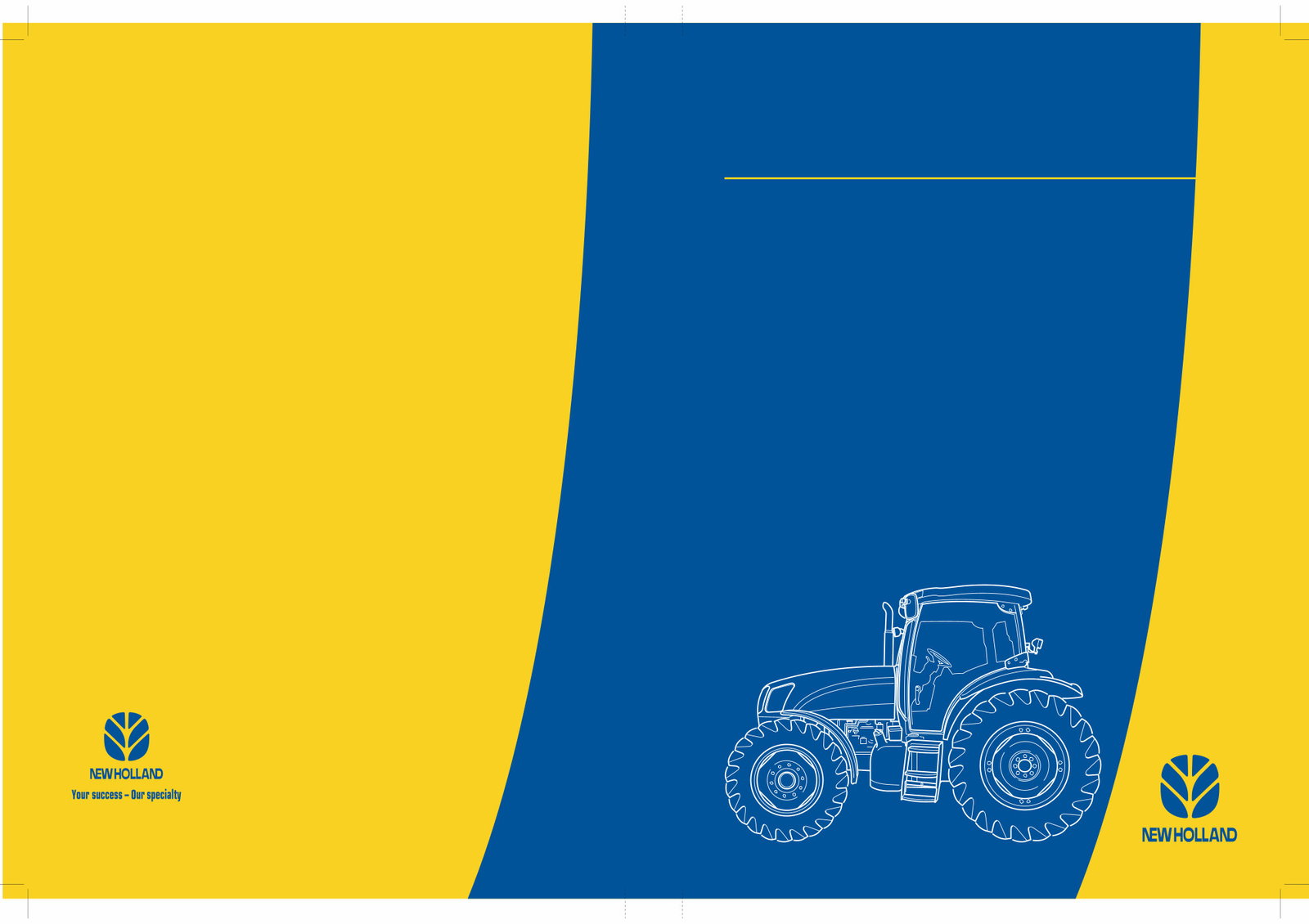 New Holland T6020 T6040 T6060 Elite Tractors Operators Owner Instruction Manual preview img 1