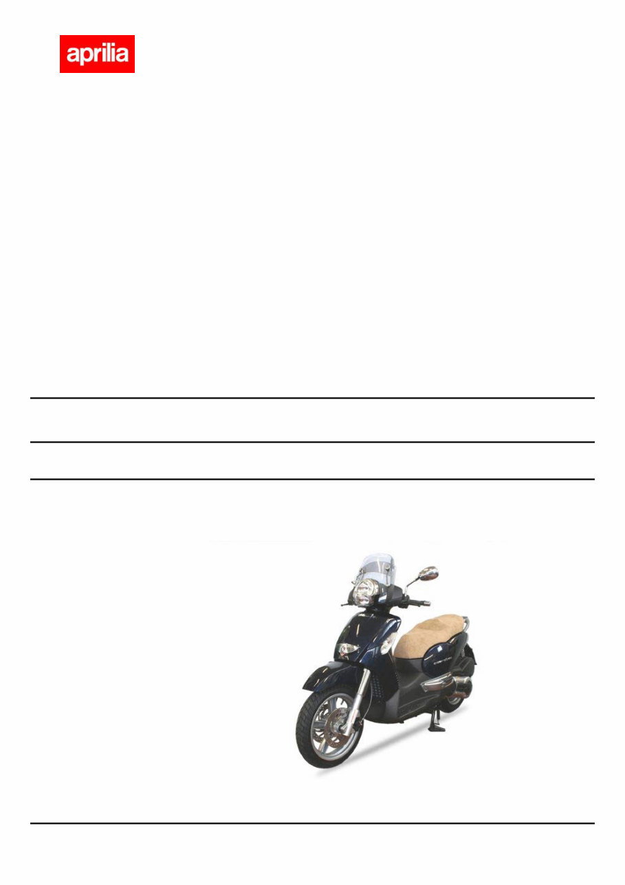 2006-2014 Aprilia Scarabeo 500 & Scarabeo 500i Service & Repair Manual preview img 1