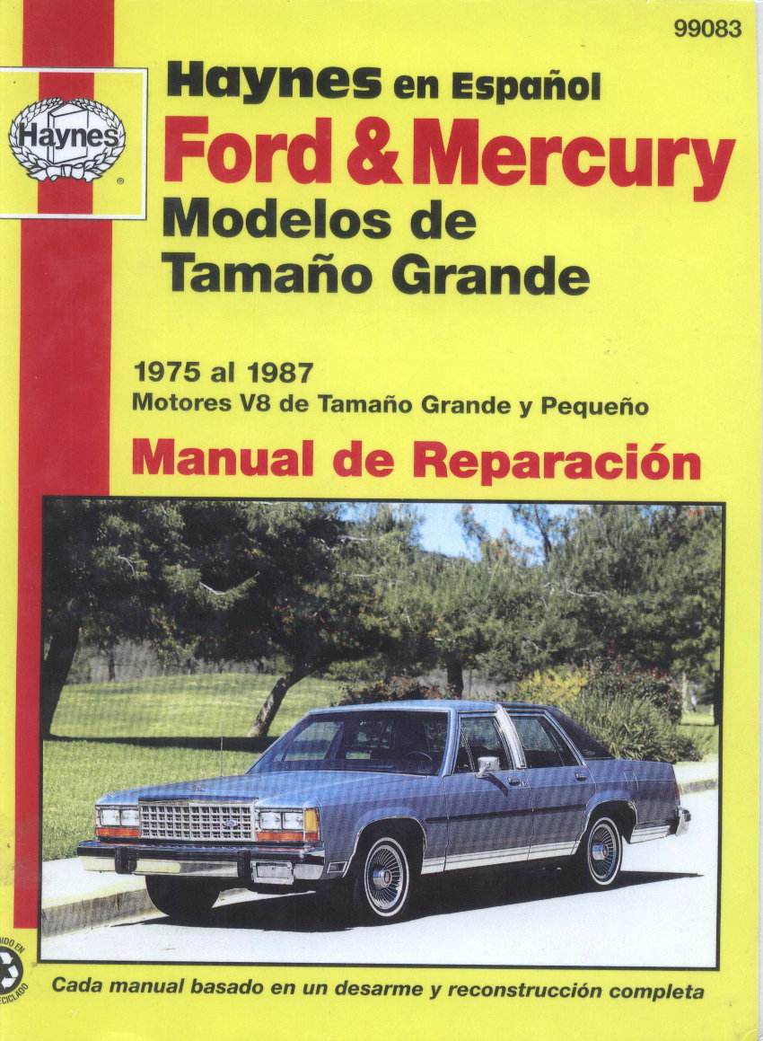1979-1987 Ford LTD Service & Repair Manual preview img 1